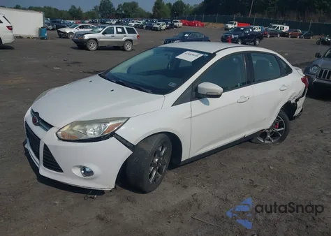 2013 Ford Focus Se из США, поврежденный, VIN 1FADP3F23DL371624